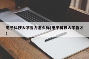 电子科技大学鲁力怎么样(电子科技大学鲁才)