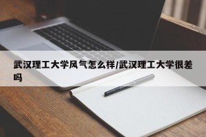 武汉理工大学风气怎么样/武汉理工大学很差吗